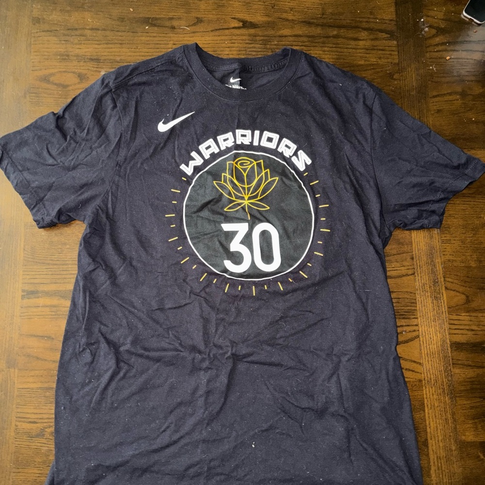 Nike Warriors Navy Graphic Tee